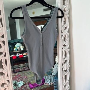 Blue Abercrombie soft bodysuit!